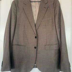 Brown suit